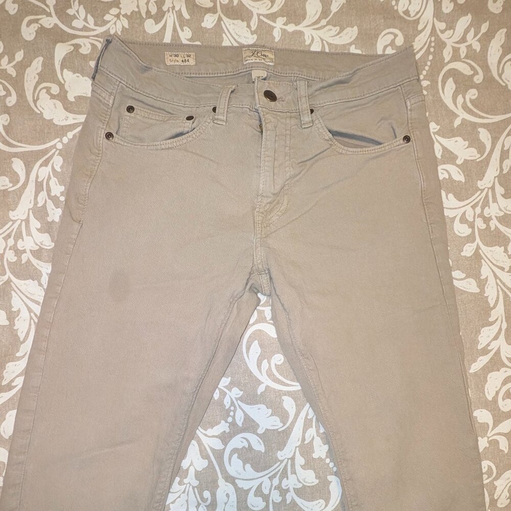 J. Crew 484 Slim Fit 5-Pocket Pant Men W30 L32